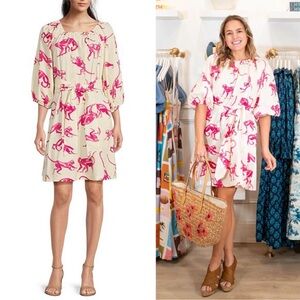 NWT FRANCES VALENTINE BLISS MINI DRESS - PINK MONKEY Sz L